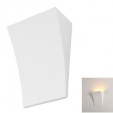 Γύψινη Απλίκα Τοίχου G9 230V Λευκή 5964